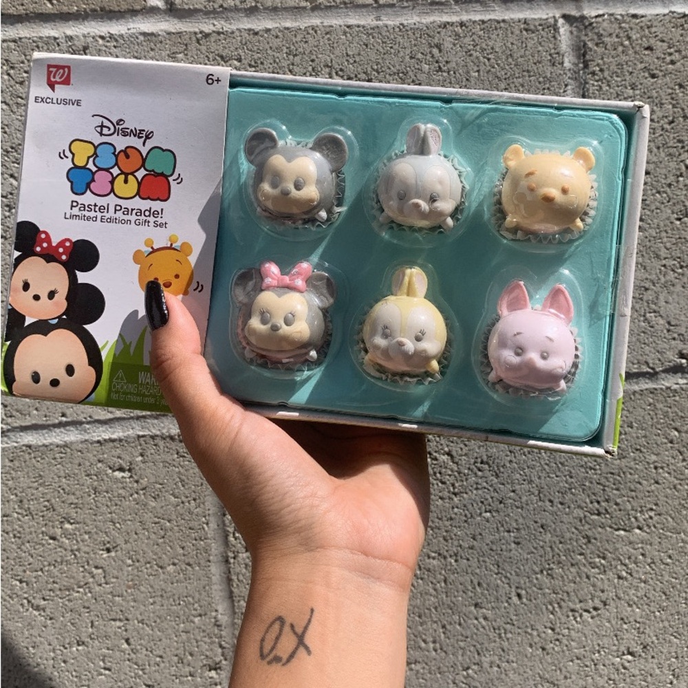 Disney Tsum Tsum Pastel Collection Set Walgreens limited edition